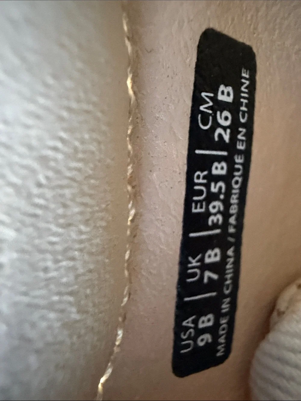 Revitalign Orthotic Canvas Women’s White and Beige Platform Sneakers size 9 - Picture 10 of 11